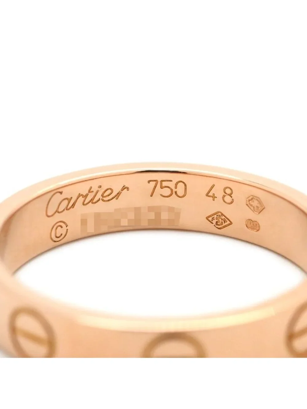 Cartier Ring Mini Love Pink Gold 48 Small